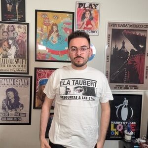 Ela Taubert White Graphic T-Shirt